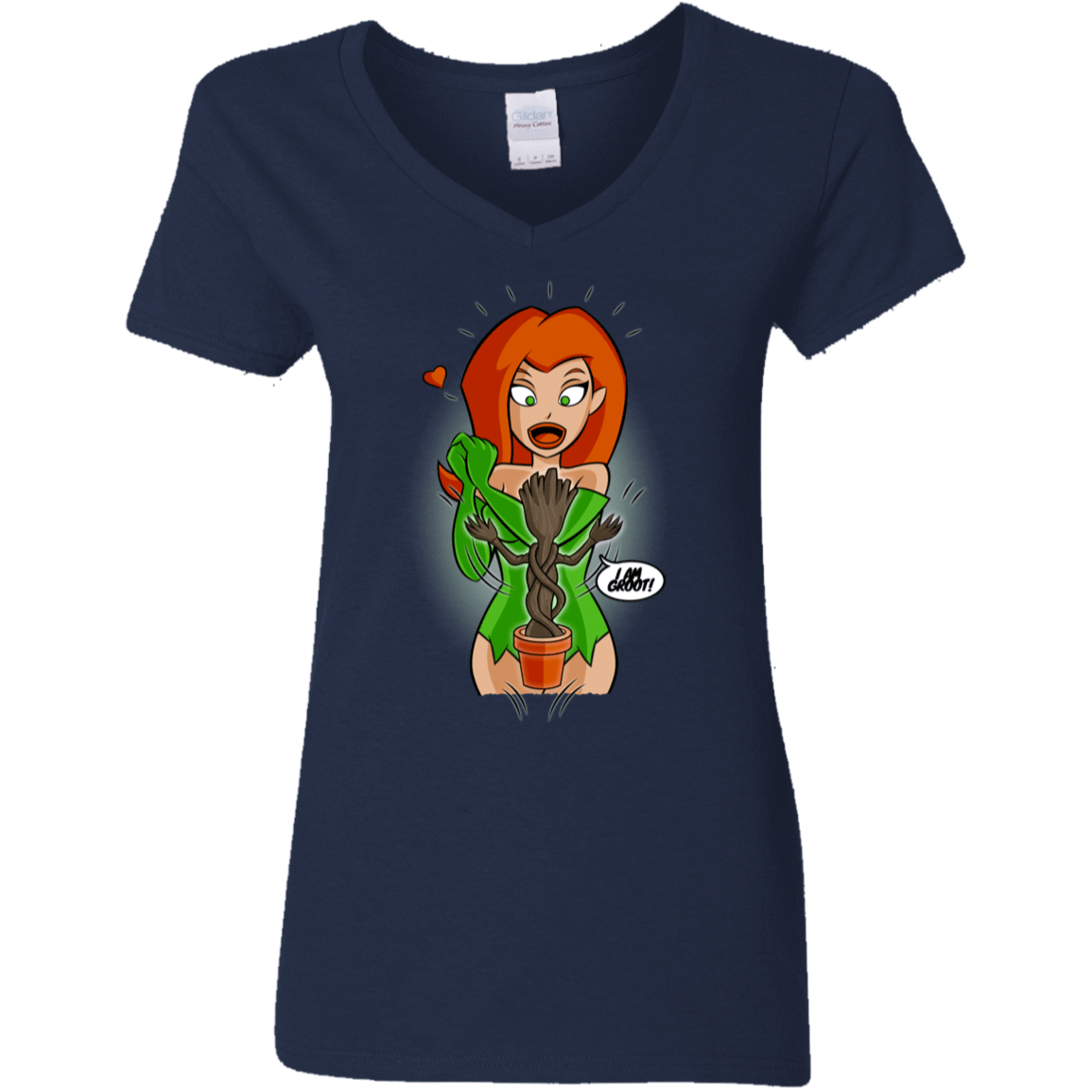 T-Shirts Navy / S Ivy&Groot Women's V-Neck T-Shirt