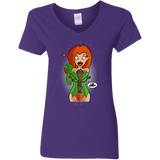 T-Shirts Purple / S Ivy&Groot Women's V-Neck T-Shirt