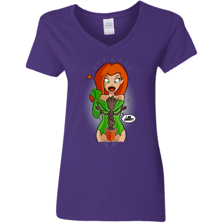 T-Shirts Purple / S Ivy&Groot Women's V-Neck T-Shirt