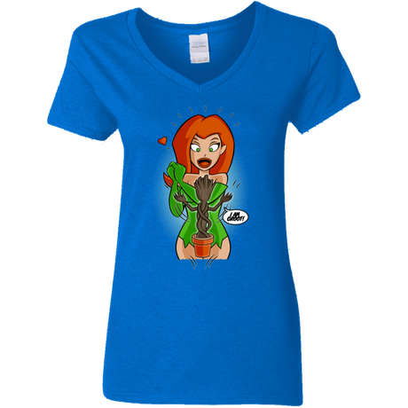 T-Shirts Royal / S Ivy&Groot Women's V-Neck T-Shirt