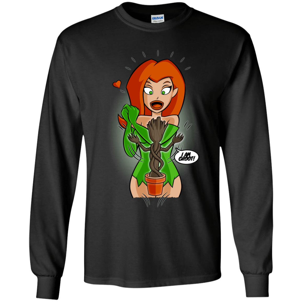 T-Shirts Black / YS Ivy&Groot Youth Long Sleeve T-Shirt