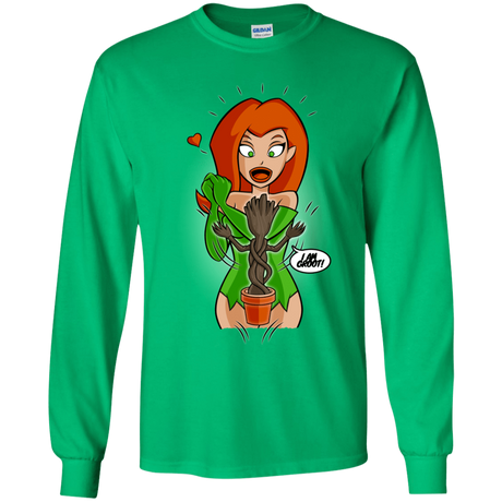 T-Shirts Irish Green / YS Ivy&Groot Youth Long Sleeve T-Shirt