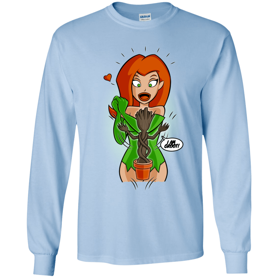 T-Shirts Light Blue / YS Ivy&Groot Youth Long Sleeve T-Shirt