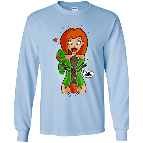 T-Shirts Light Blue / YS Ivy&Groot Youth Long Sleeve T-Shirt