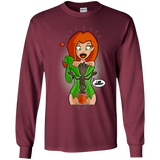 T-Shirts Maroon / YS Ivy&Groot Youth Long Sleeve T-Shirt