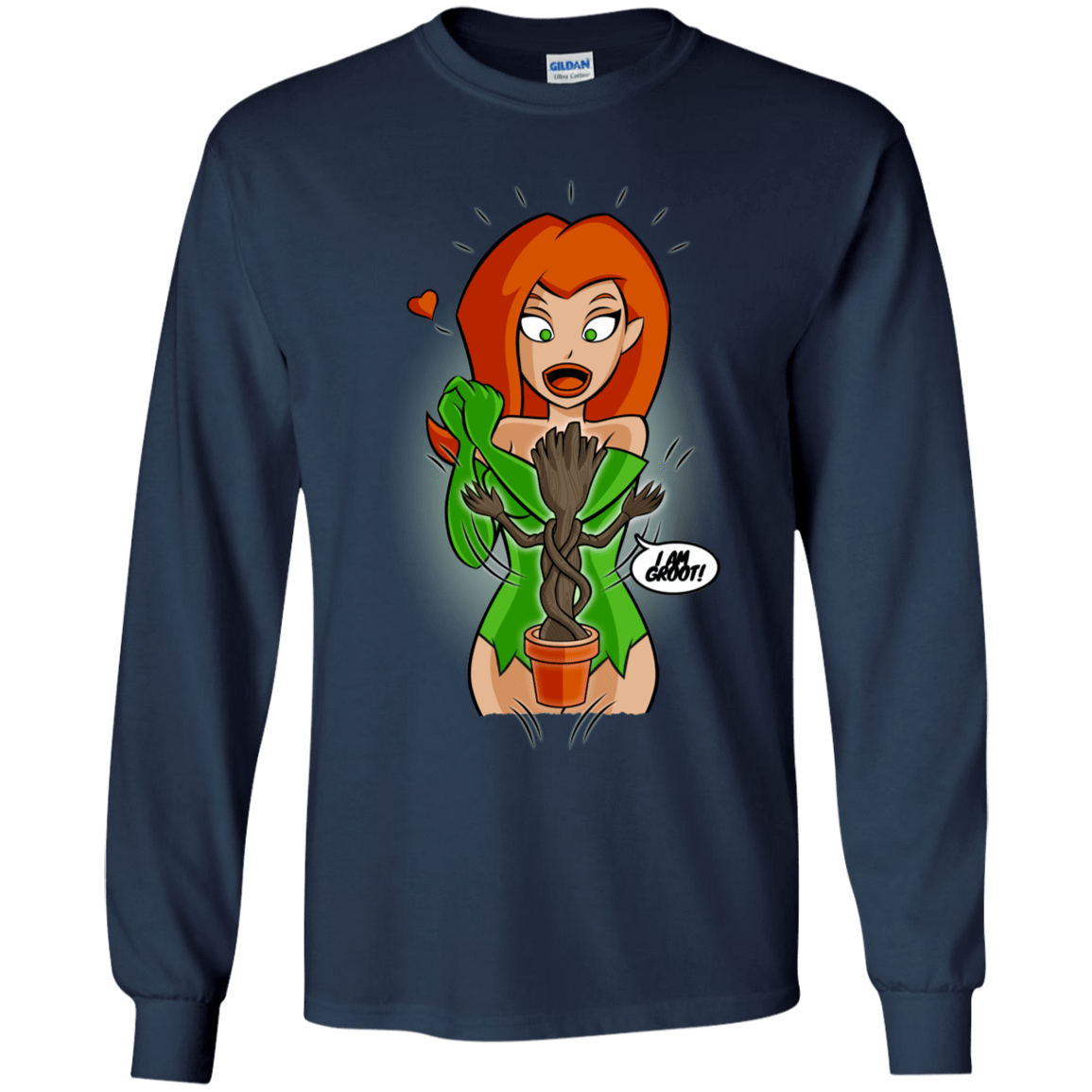 T-Shirts Navy / YS Ivy&Groot Youth Long Sleeve T-Shirt