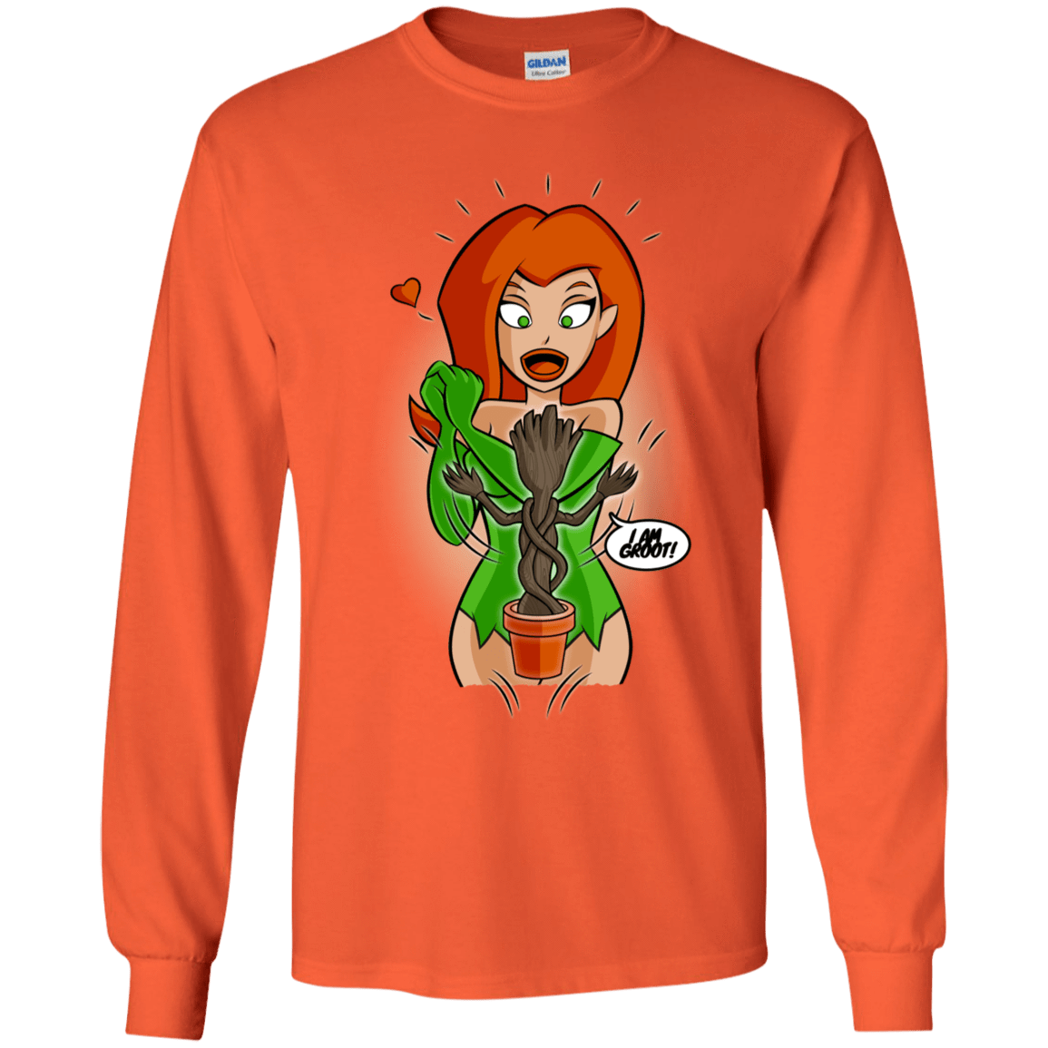 T-Shirts Orange / YS Ivy&Groot Youth Long Sleeve T-Shirt