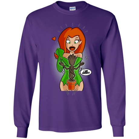 T-Shirts Purple / YS Ivy&Groot Youth Long Sleeve T-Shirt