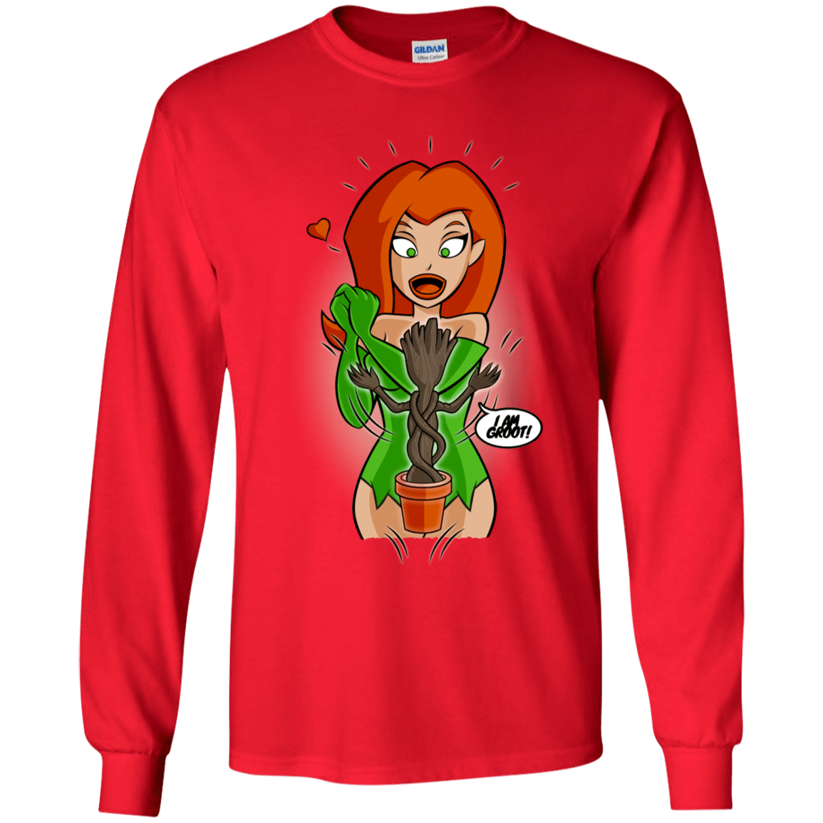 T-Shirts Red / YS Ivy&Groot Youth Long Sleeve T-Shirt