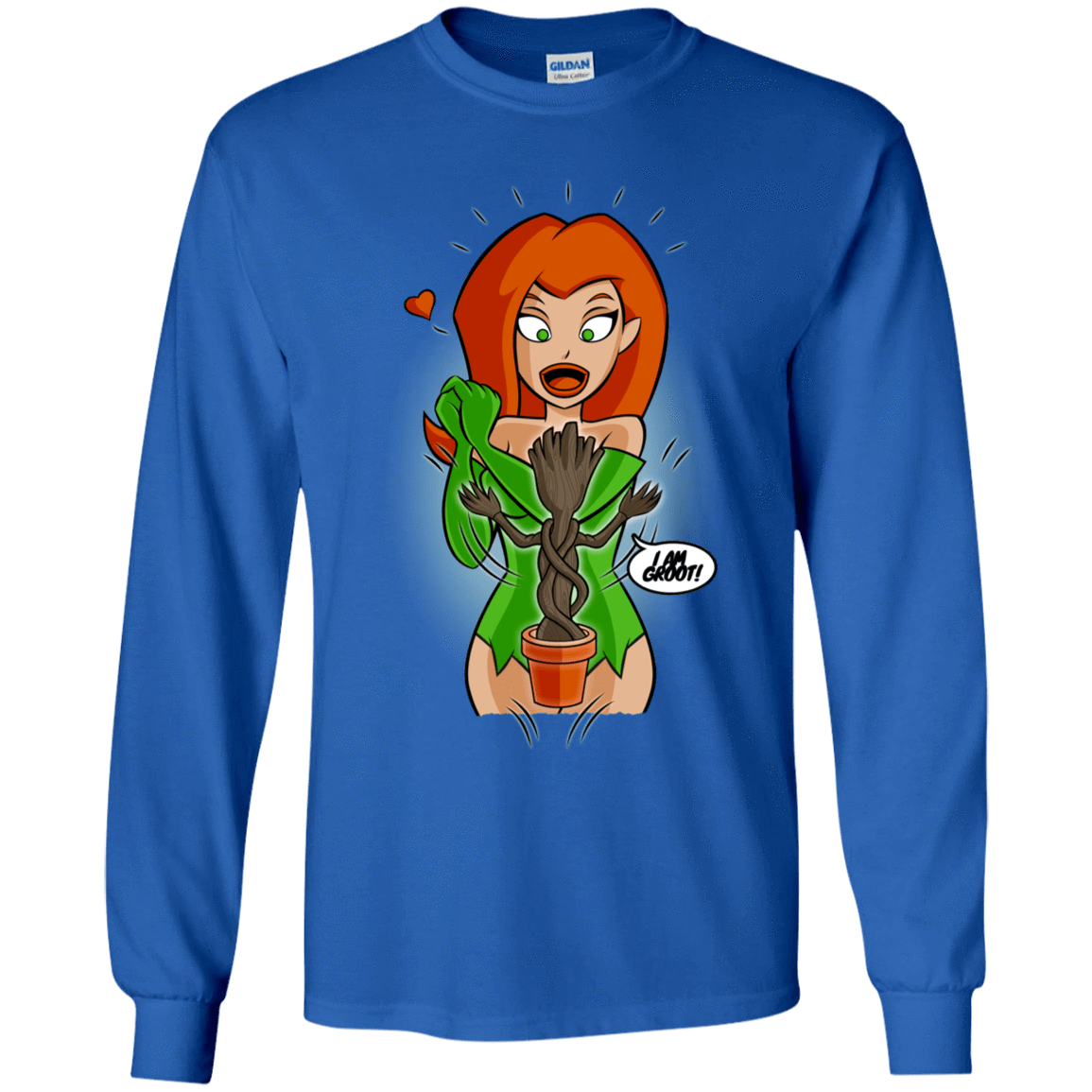 T-Shirts Royal / YS Ivy&Groot Youth Long Sleeve T-Shirt