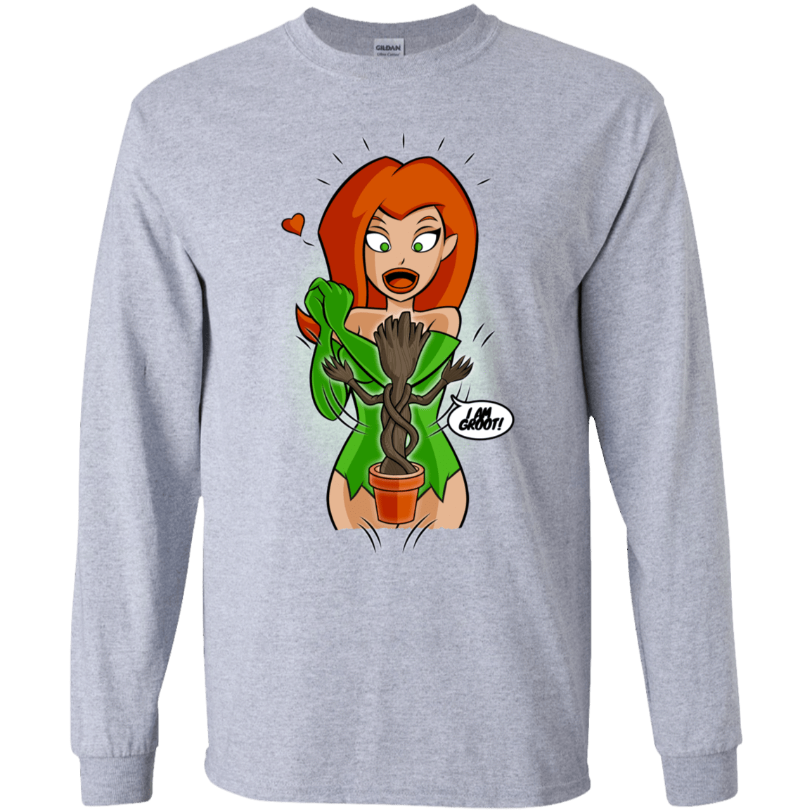 T-Shirts Sport Grey / YS Ivy&Groot Youth Long Sleeve T-Shirt