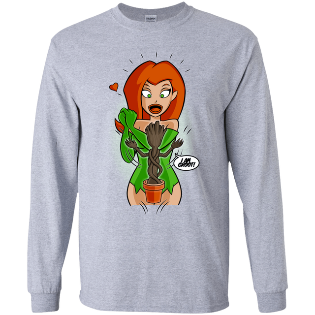 T-Shirts Sport Grey / YS Ivy&Groot Youth Long Sleeve T-Shirt