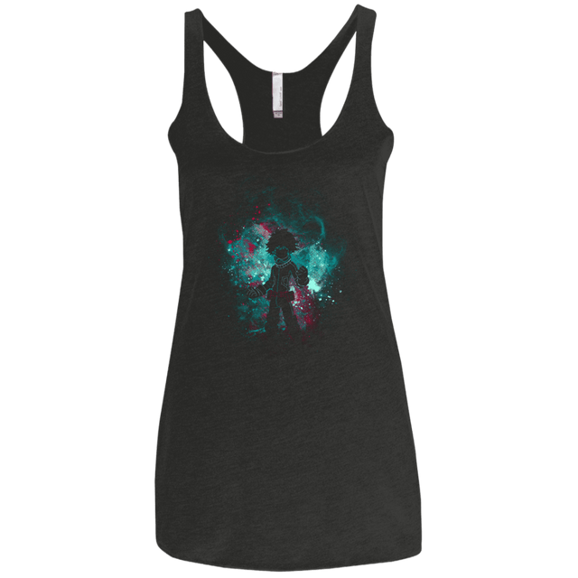 T-Shirts Vintage Black / X-Small IZUKU ART Women's Triblend Racerback Tank