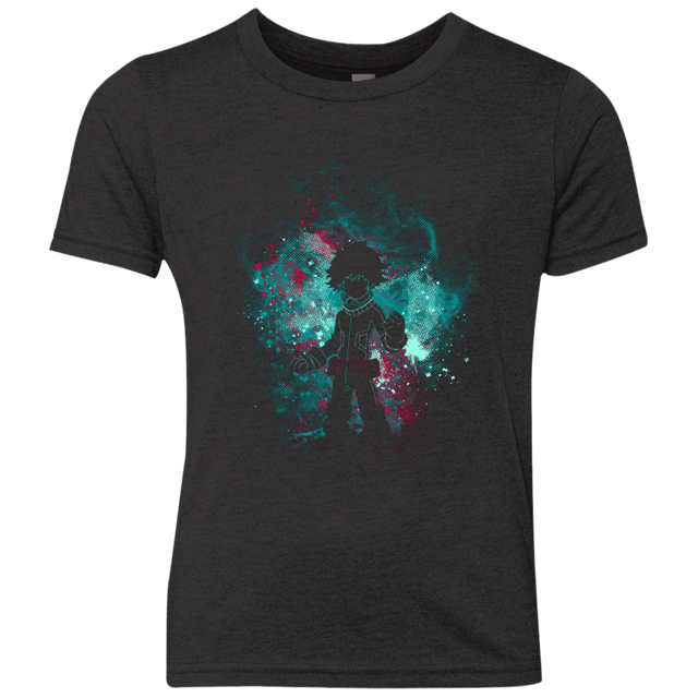 T-Shirts Vintage Black / YXS IZUKU ART Youth Triblend T-Shirt