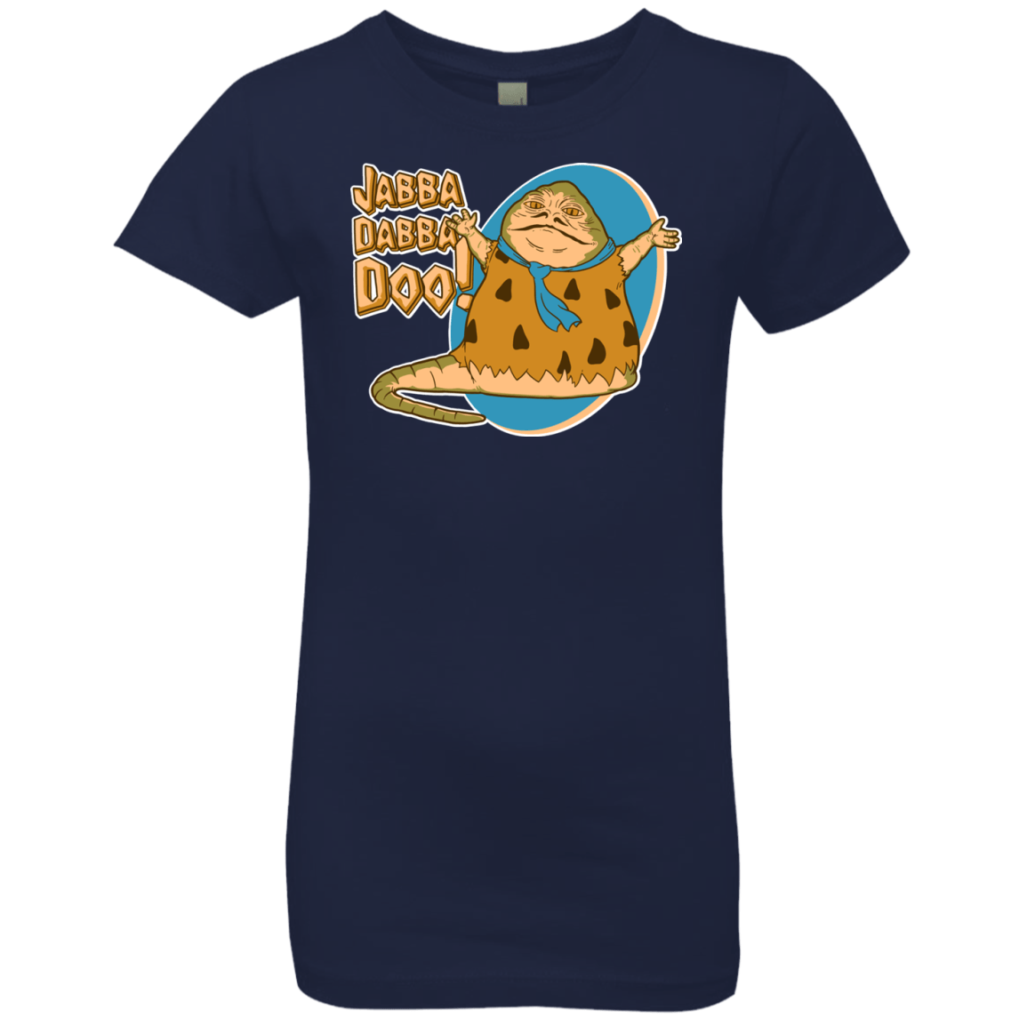 T-Shirts Midnight Navy / YXS Jabba Dabba Doo Girls Premium T-Shirt