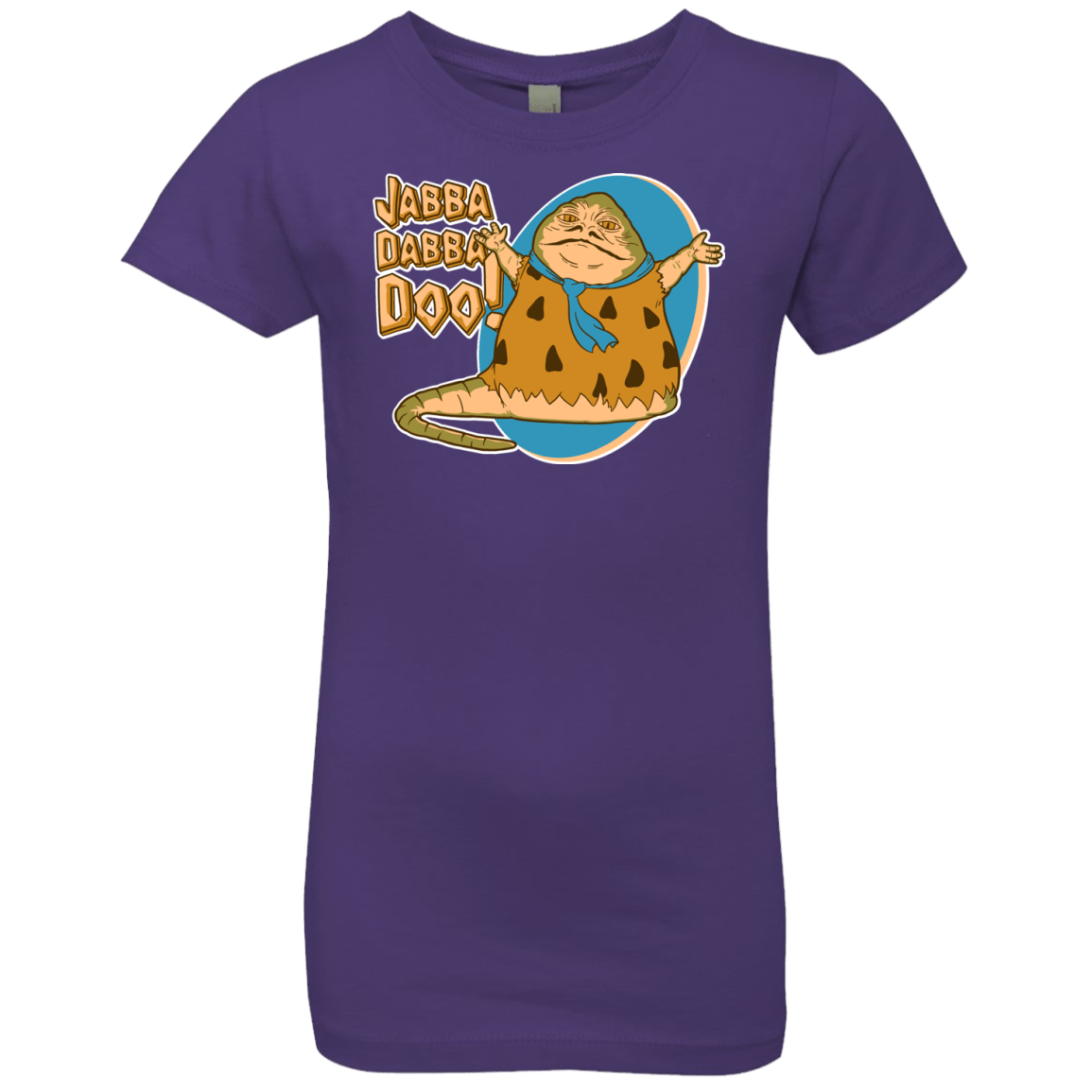 T-Shirts Purple Rush / YXS Jabba Dabba Doo Girls Premium T-Shirt
