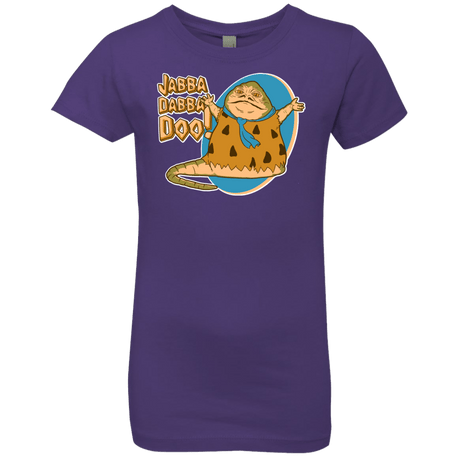 T-Shirts Purple Rush / YXS Jabba Dabba Doo Girls Premium T-Shirt
