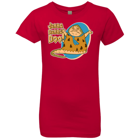 T-Shirts Red / YXS Jabba Dabba Doo Girls Premium T-Shirt