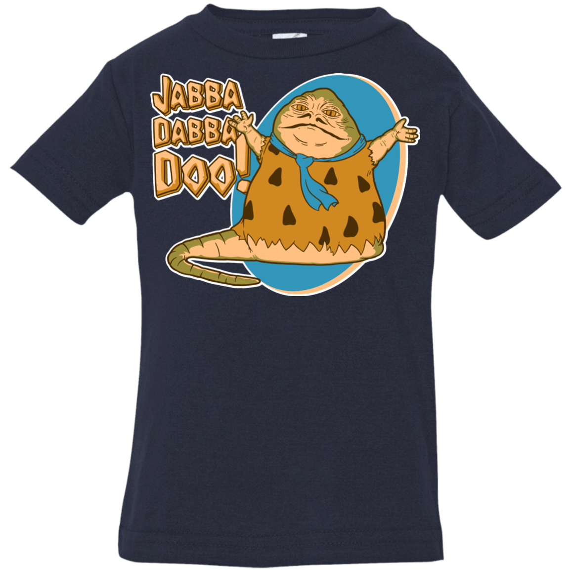 T-Shirts Navy / 6 Months Jabba Dabba Doo Infant Premium T-Shirt