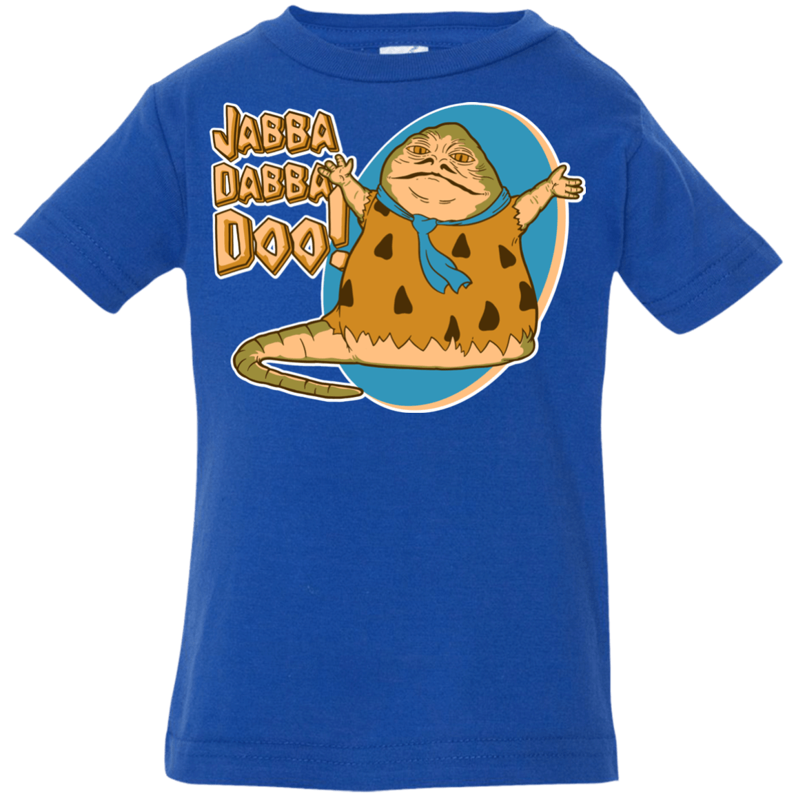 T-Shirts Royal / 6 Months Jabba Dabba Doo Infant Premium T-Shirt