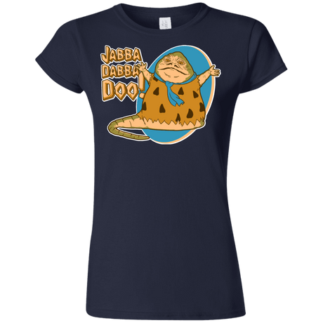 T-Shirts Navy / S Jabba Dabba Doo Junior Slimmer-Fit T-Shirt