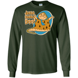 T-Shirts Forest Green / S Jabba Dabba Doo Men's Long Sleeve T-Shirt