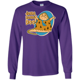 T-Shirts Purple / S Jabba Dabba Doo Men's Long Sleeve T-Shirt