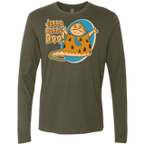T-Shirts Military Green / S Jabba Dabba Doo Men's Premium Long Sleeve