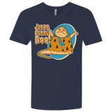 T-Shirts Midnight Navy / X-Small Jabba Dabba Doo Men's Premium V-Neck