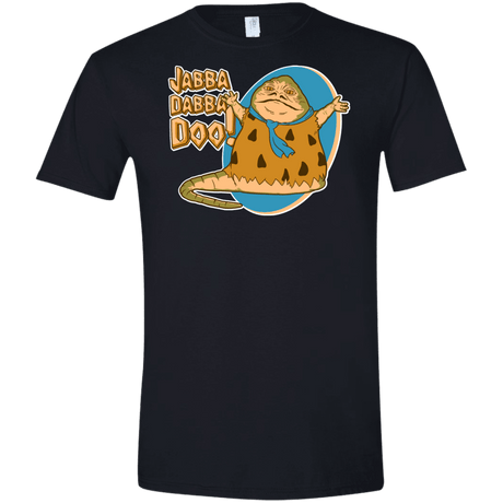 T-Shirts Black / X-Small Jabba Dabba Doo Men's Semi-Fitted Softstyle