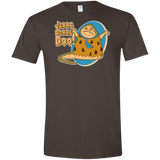 T-Shirts Dark Chocolate / S Jabba Dabba Doo Men's Semi-Fitted Softstyle