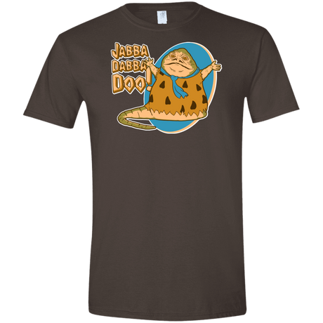 T-Shirts Dark Chocolate / S Jabba Dabba Doo Men's Semi-Fitted Softstyle