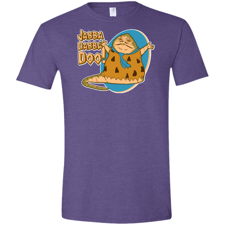 T-Shirts Heather Purple / S Jabba Dabba Doo Men's Semi-Fitted Softstyle