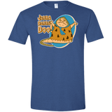 T-Shirts Heather Royal / X-Small Jabba Dabba Doo Men's Semi-Fitted Softstyle