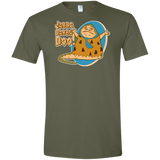 T-Shirts Military Green / S Jabba Dabba Doo Men's Semi-Fitted Softstyle