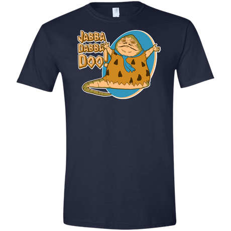 T-Shirts Navy / X-Small Jabba Dabba Doo Men's Semi-Fitted Softstyle
