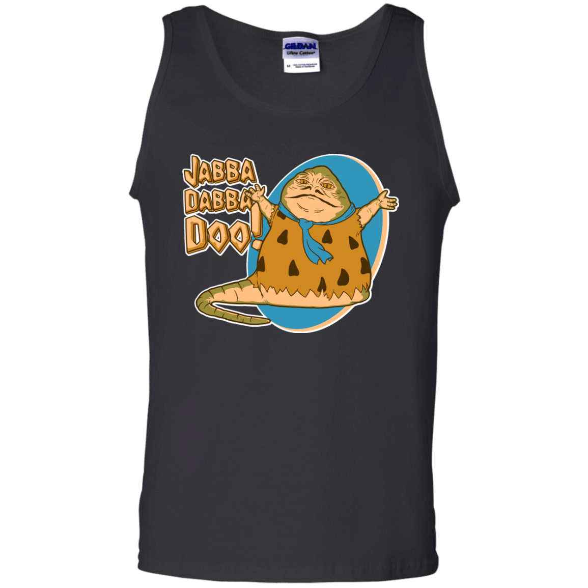 T-Shirts Black / S Jabba Dabba Doo Men's Tank Top