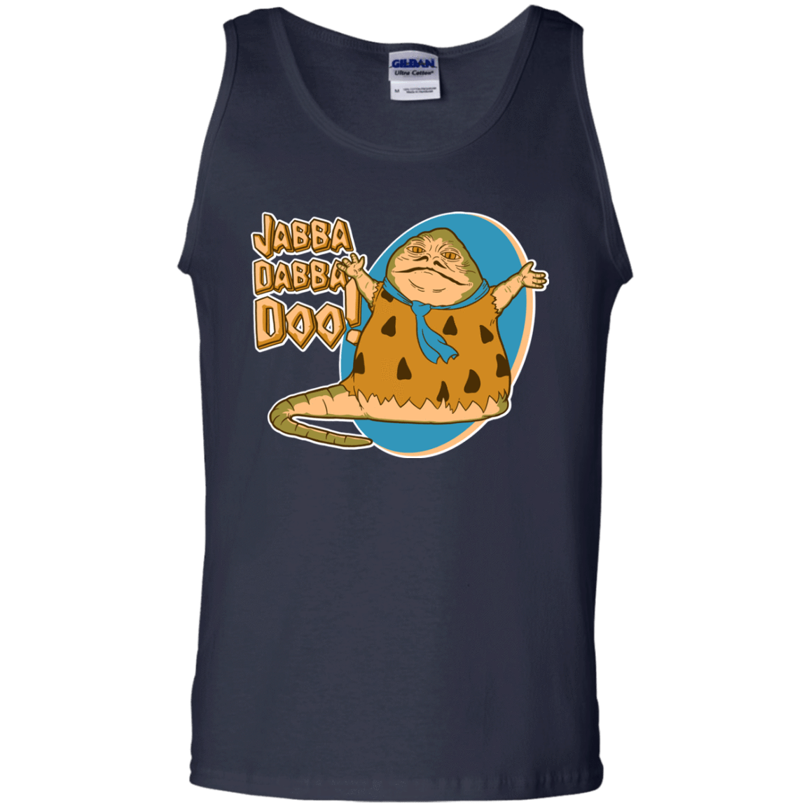 T-Shirts Navy / S Jabba Dabba Doo Men's Tank Top