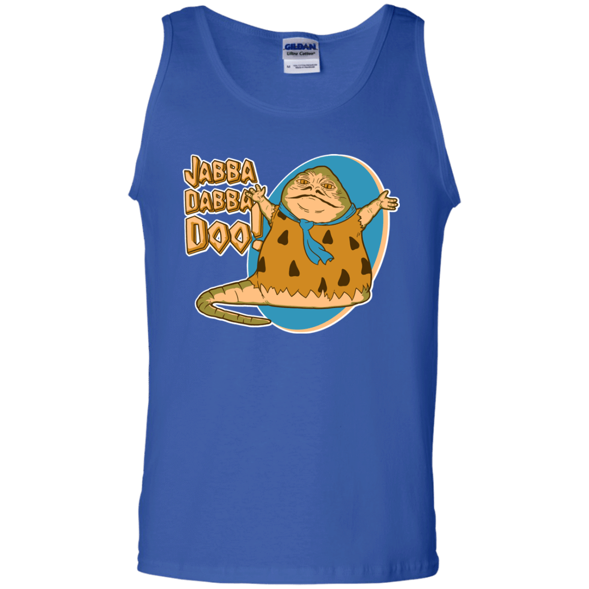 T-Shirts Royal / S Jabba Dabba Doo Men's Tank Top