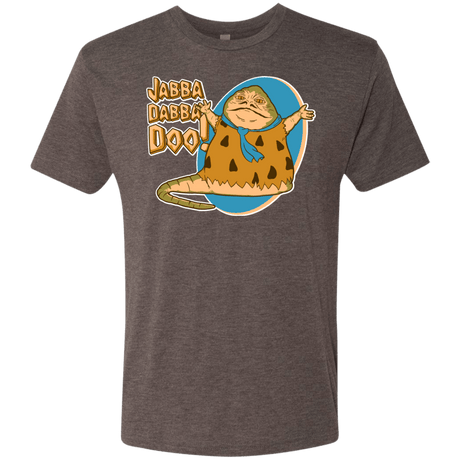 T-Shirts Macchiato / S Jabba Dabba Doo Men's Triblend T-Shirt