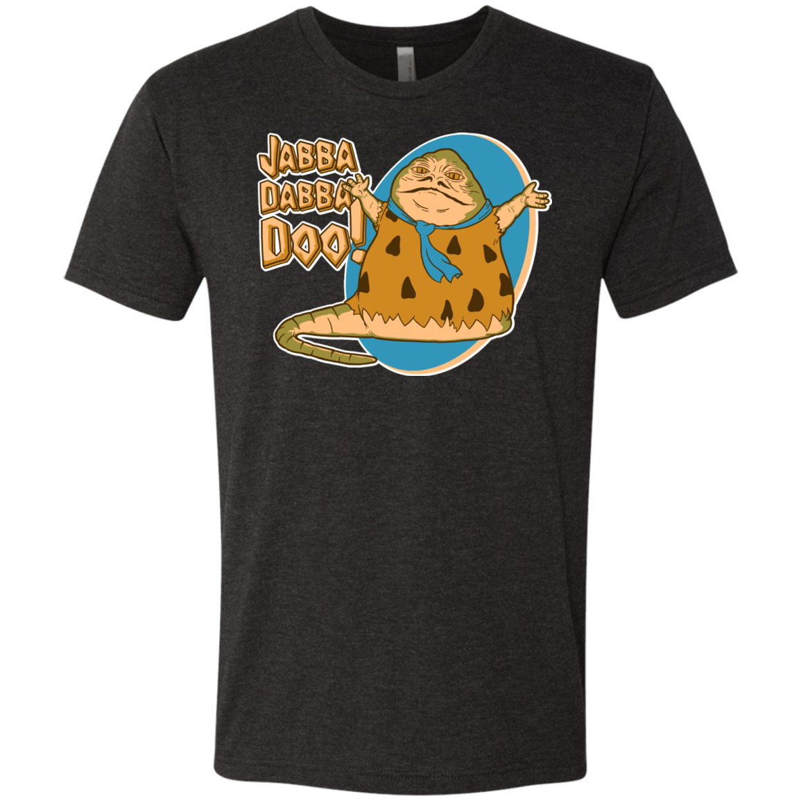 T-Shirts Vintage Black / S Jabba Dabba Doo Men's Triblend T-Shirt