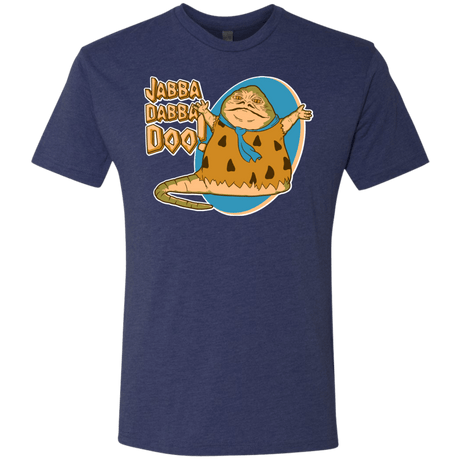 T-Shirts Vintage Navy / S Jabba Dabba Doo Men's Triblend T-Shirt