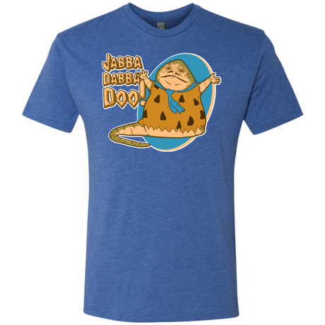 T-Shirts Vintage Royal / S Jabba Dabba Doo Men's Triblend T-Shirt