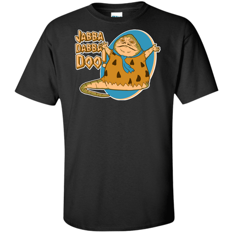 T-Shirts Black / XLT Jabba Dabba Doo Tall T-Shirt