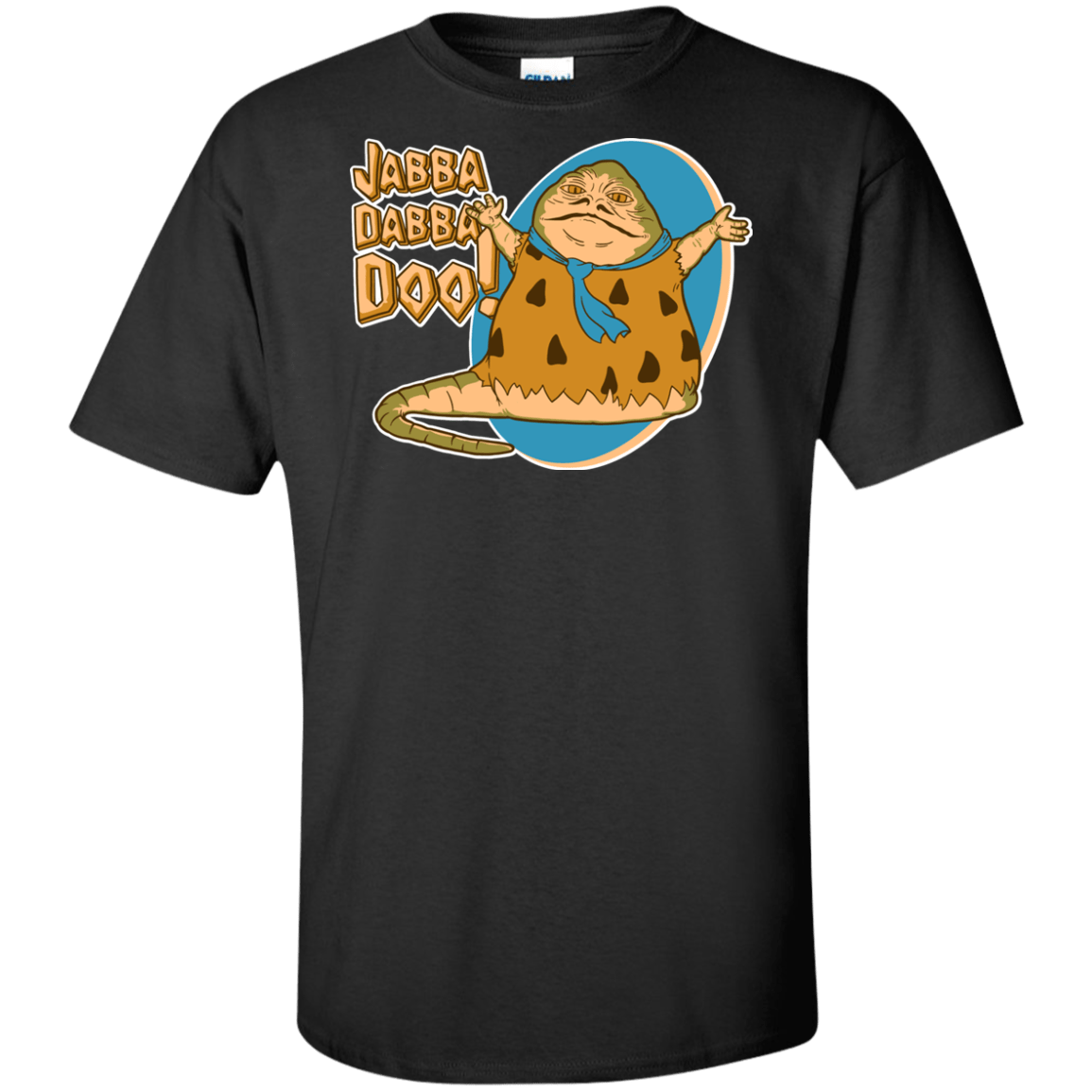 T-Shirts Black / XLT Jabba Dabba Doo Tall T-Shirt