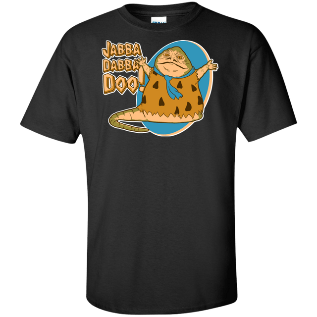 T-Shirts Black / XLT Jabba Dabba Doo Tall T-Shirt