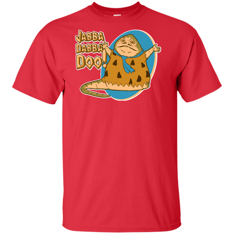 T-Shirts Red / XLT Jabba Dabba Doo Tall T-Shirt