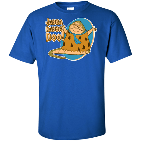 T-Shirts Royal / XLT Jabba Dabba Doo Tall T-Shirt