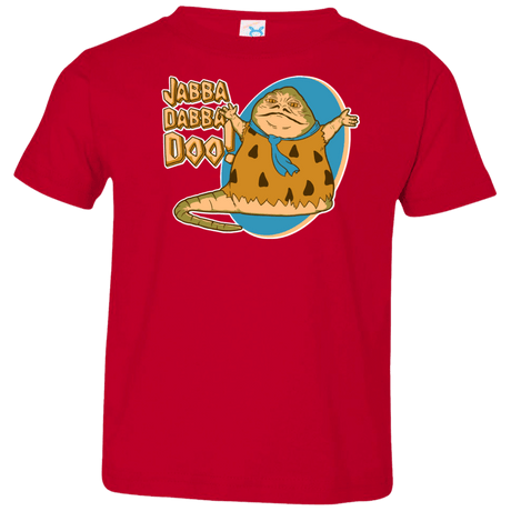 T-Shirts Red / 2T Jabba Dabba Doo Toddler Premium T-Shirt