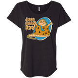 T-Shirts Vintage Black / X-Small Jabba Dabba Doo Triblend Dolman Sleeve